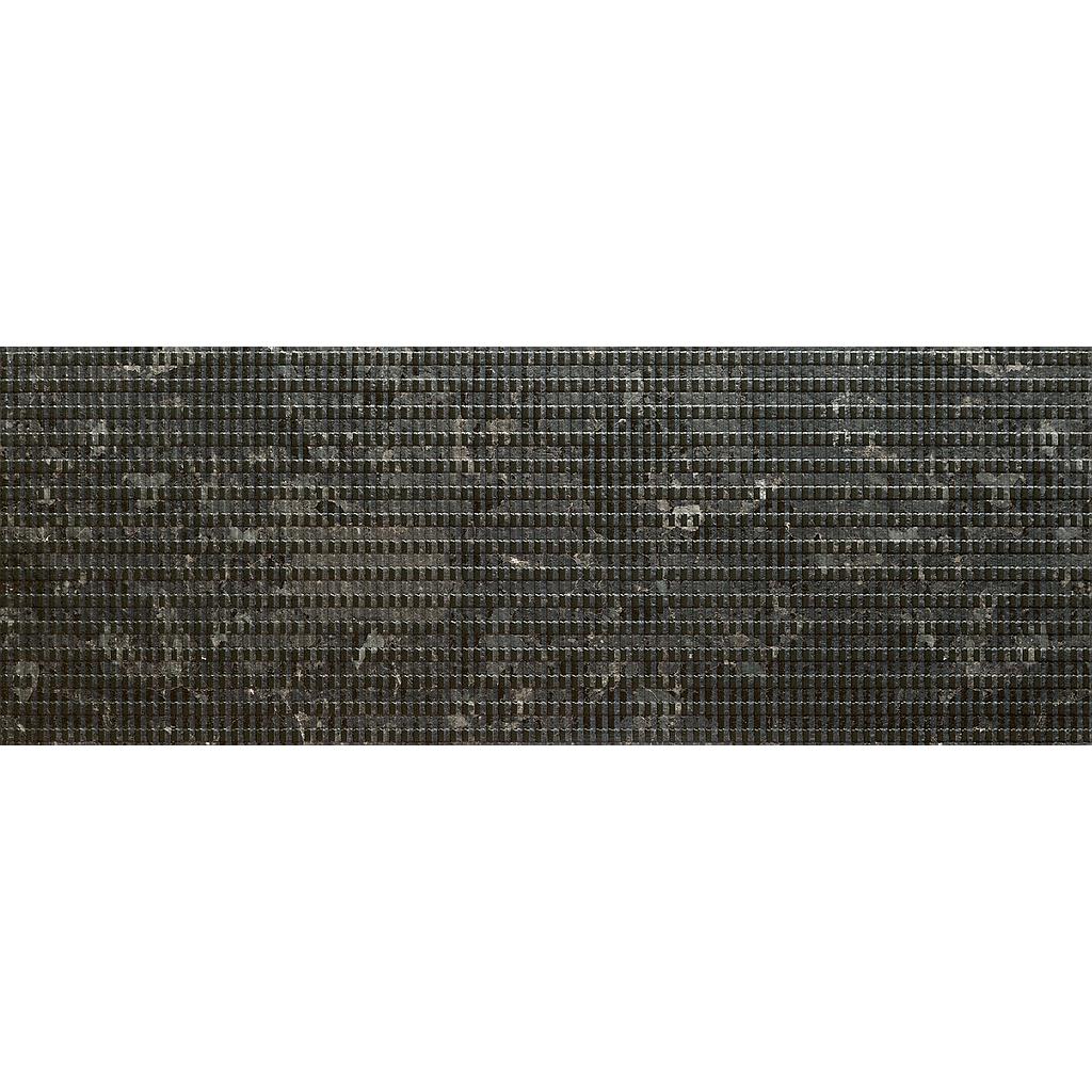 Wall Tile Scoria black STR 32,8x89,8 Gat.1