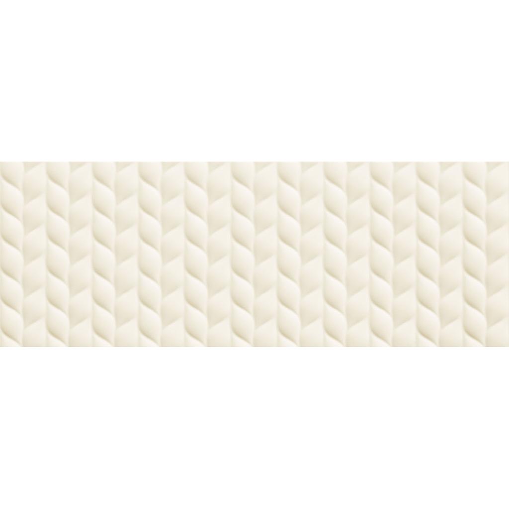 Wall Tile House of Tones white B STR 32,8x89,8x10mm(1'x3')