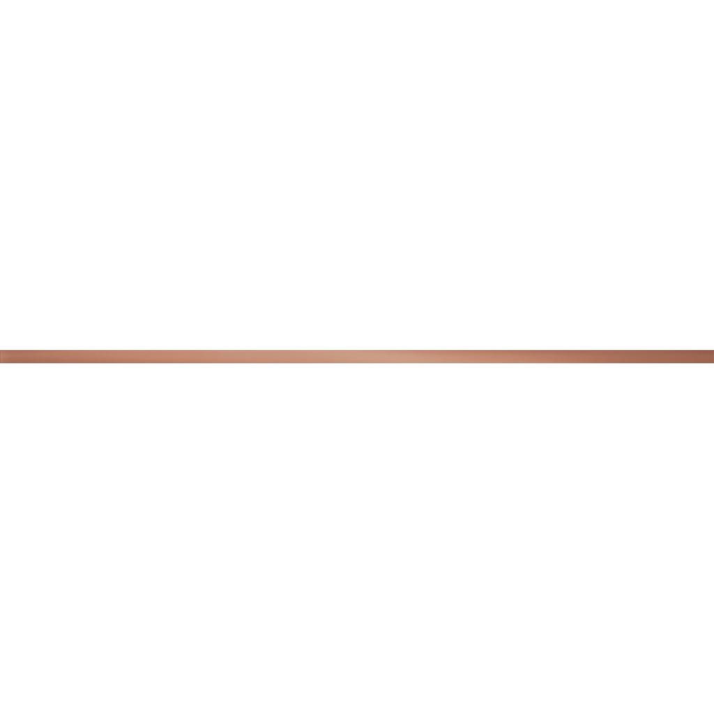 Wall Strip Steel copper 4 119,8x2,3 Gat.1 (0.9"x4')